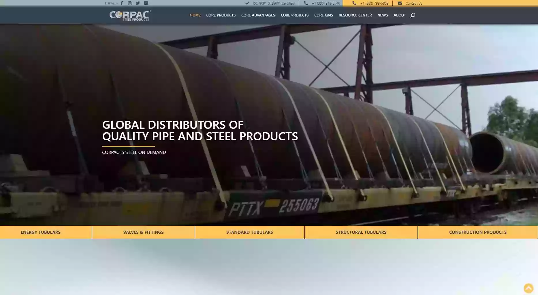 Corpac Steel Products Corp.