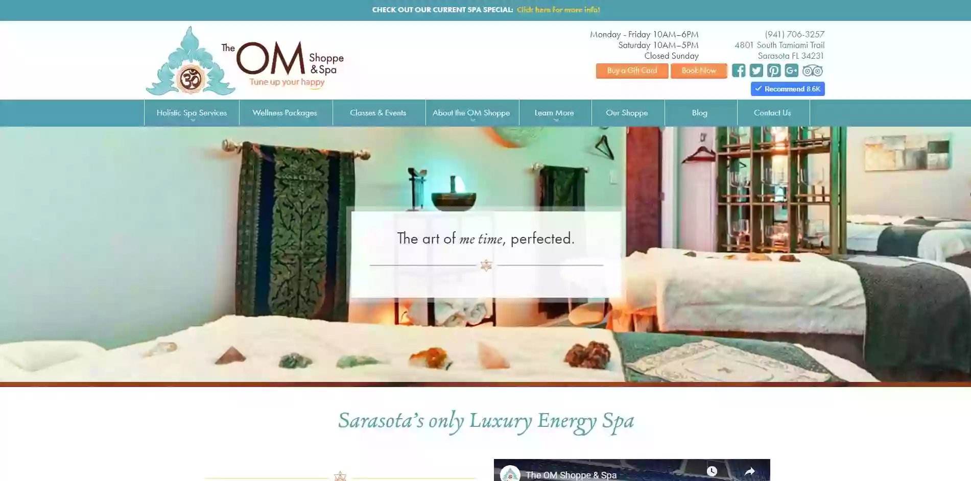 The OM Shoppe & Spa - Sarasota FL