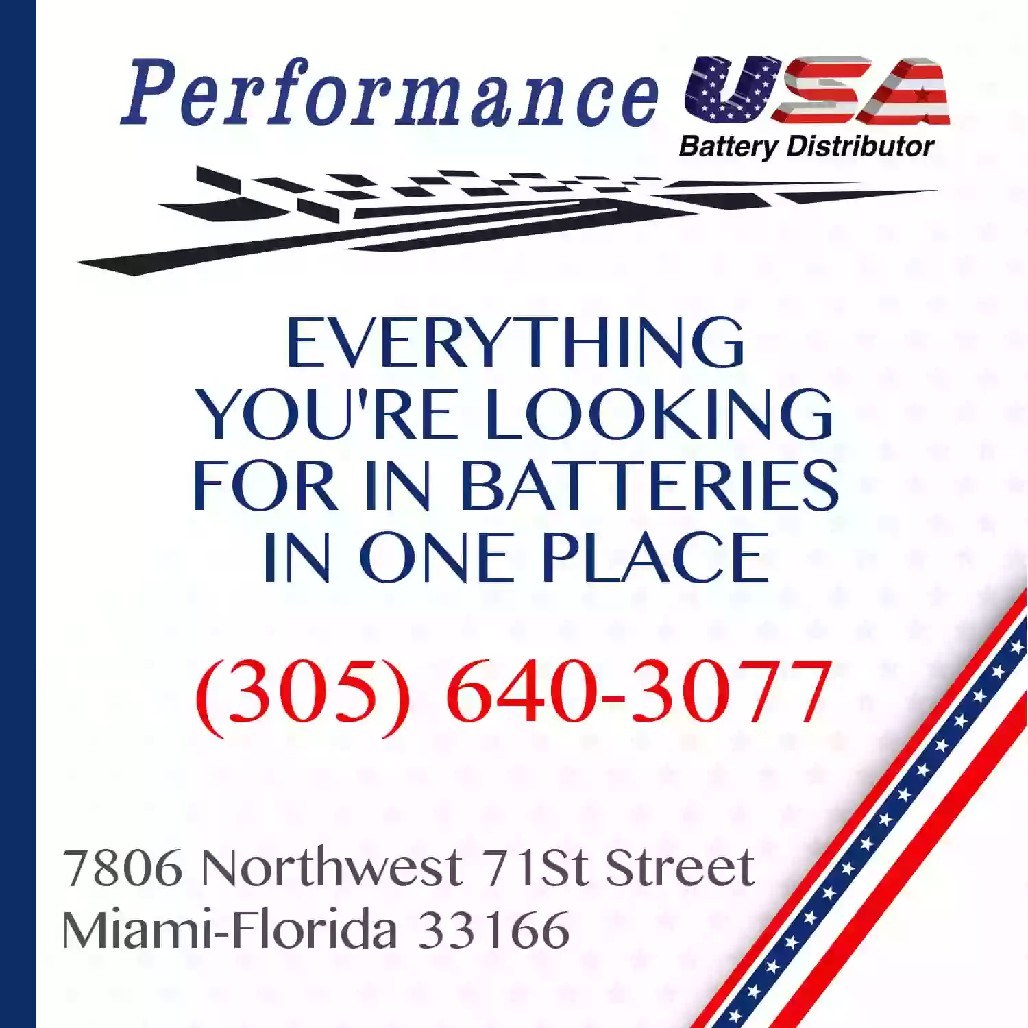 Performance USA Battery