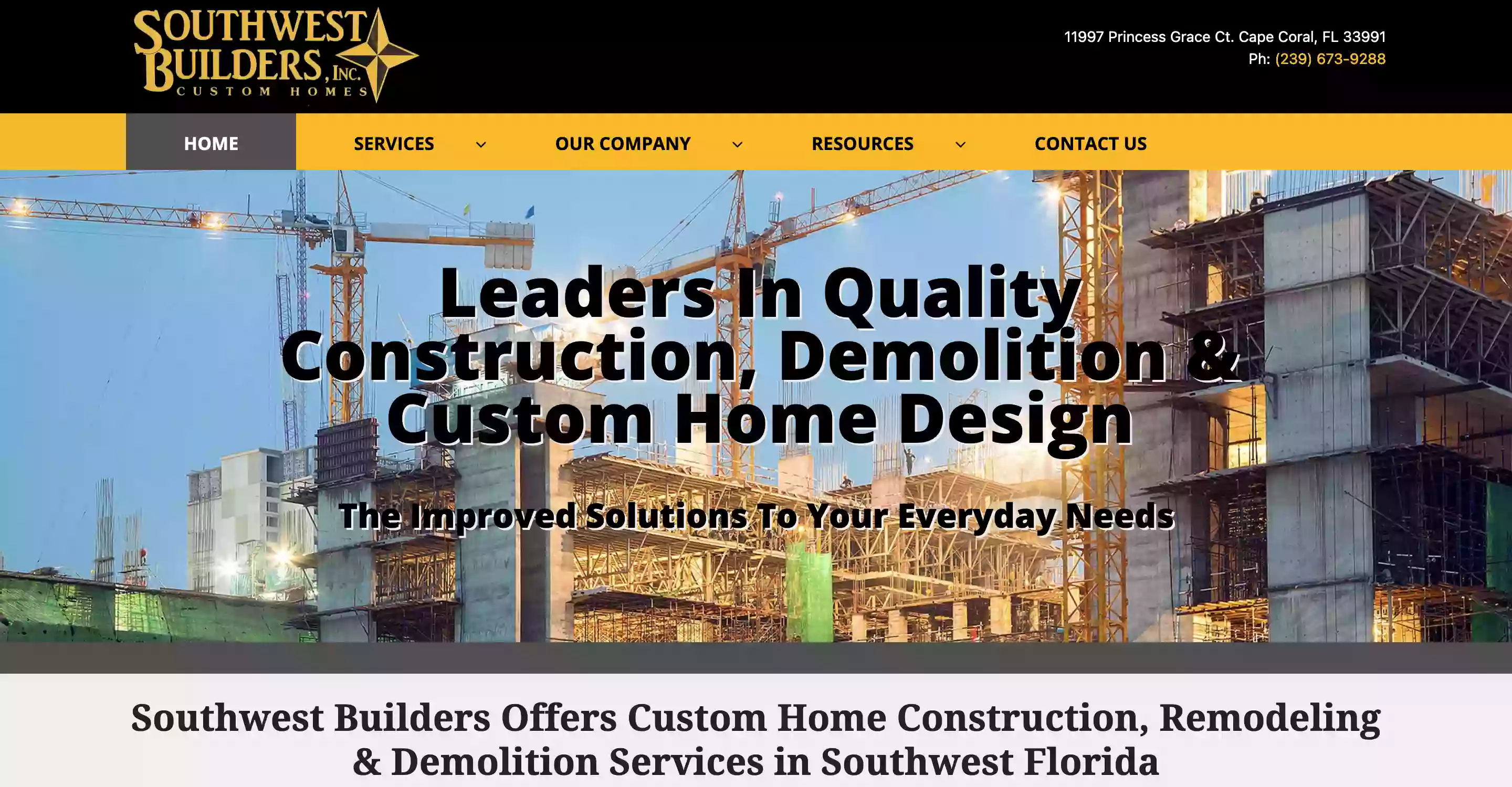 Southwest Builders Inc.