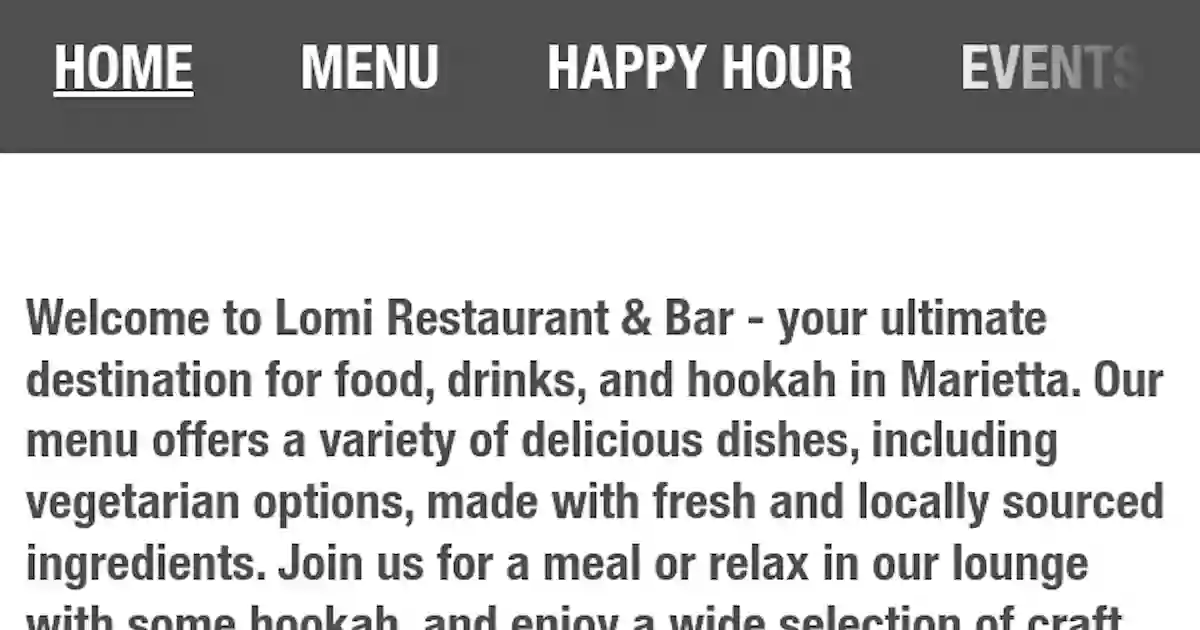Lomi Restaurant & Bar