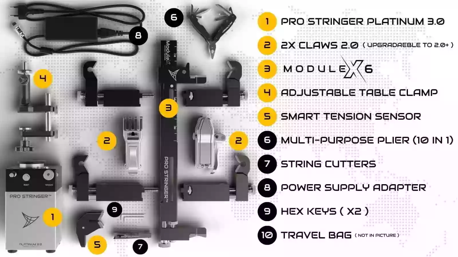 Pro Stringer | Portable Tennis Racquet Stringing Machines