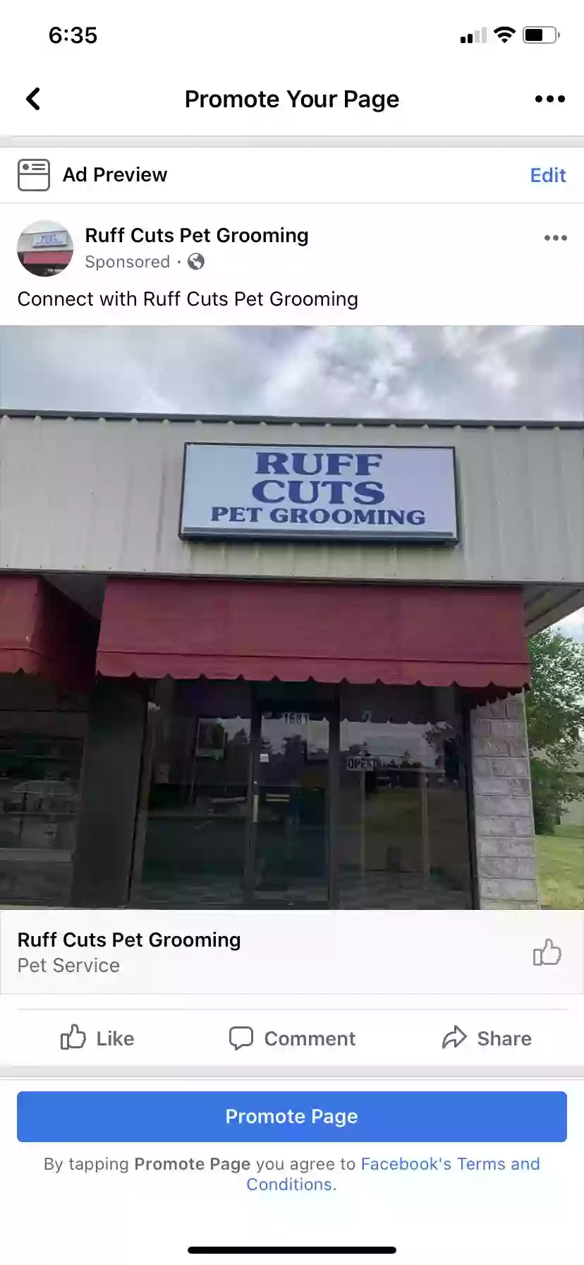 Ruff Cuts Pet Grooming