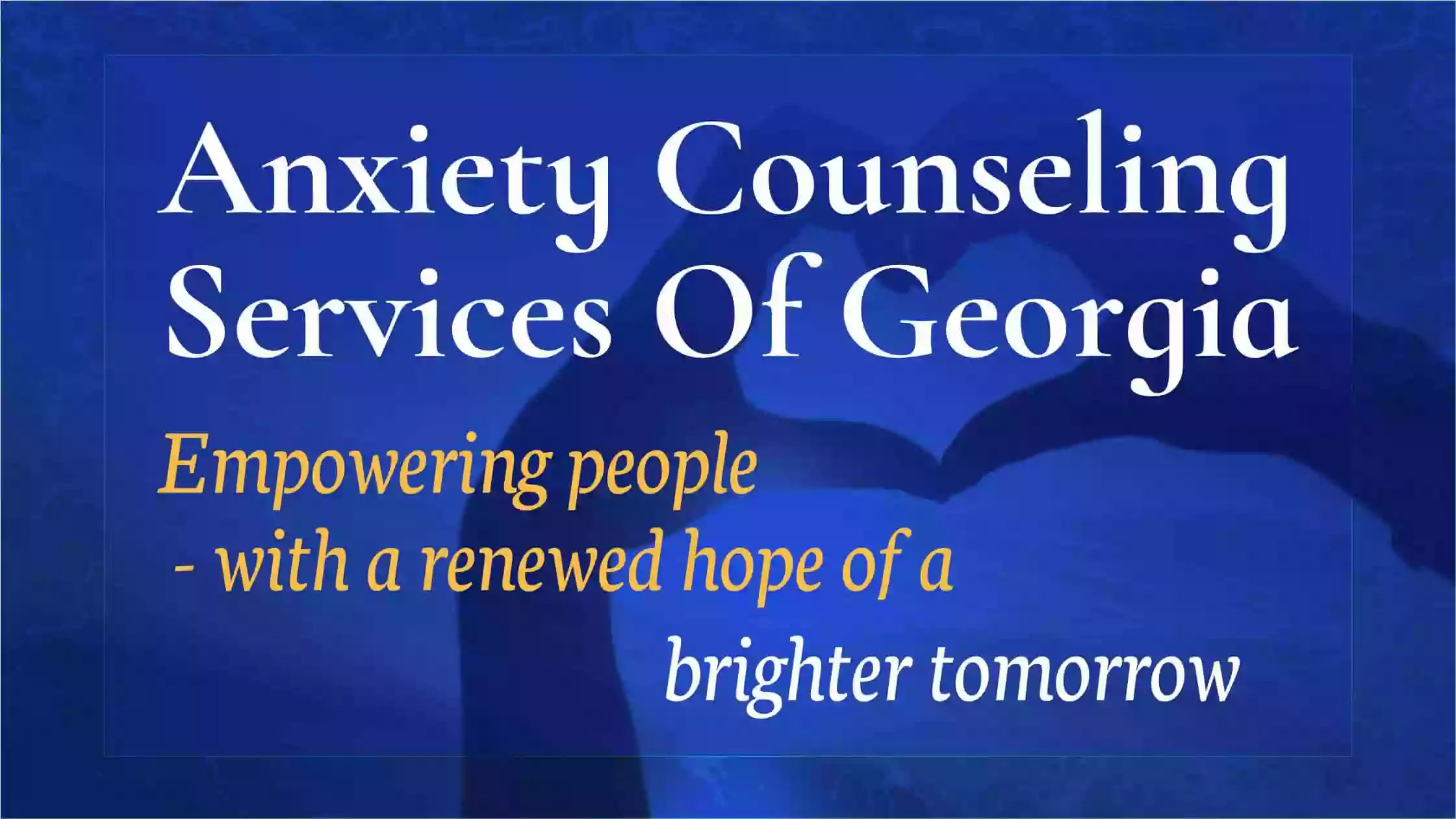 Anxiety Counseling Services of GA