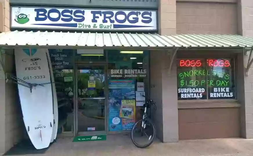 Boss Frog's Snorkel, Bike & Beach Rentals