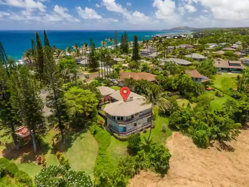 4 br Ocean View Beach House Rental in Kauai