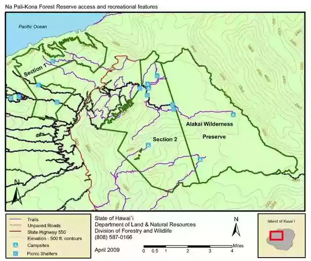 Na Pali-Kona Forest Reserve