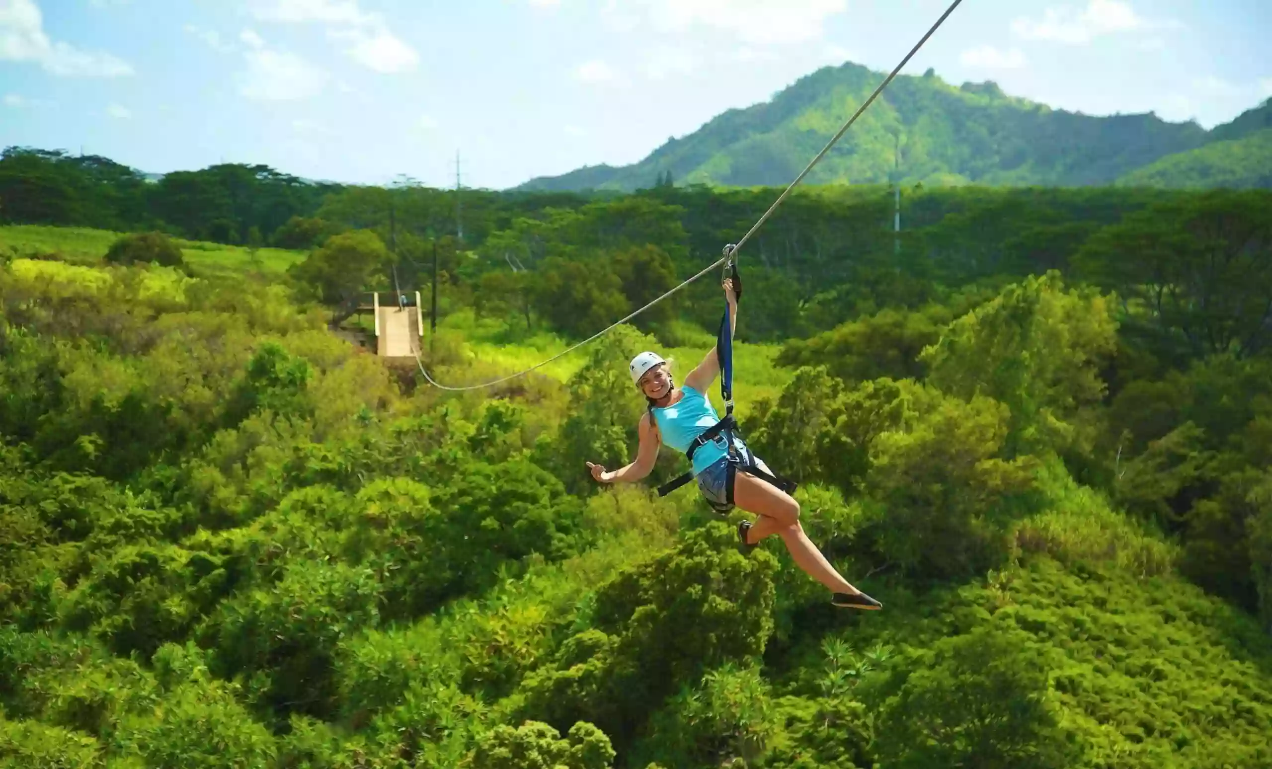 Shaka Zipline Kauai