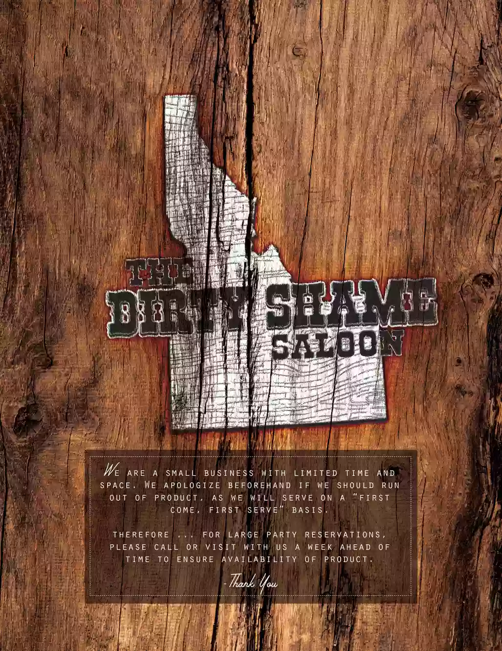 The Dirty Shame Restaurant and Saloon