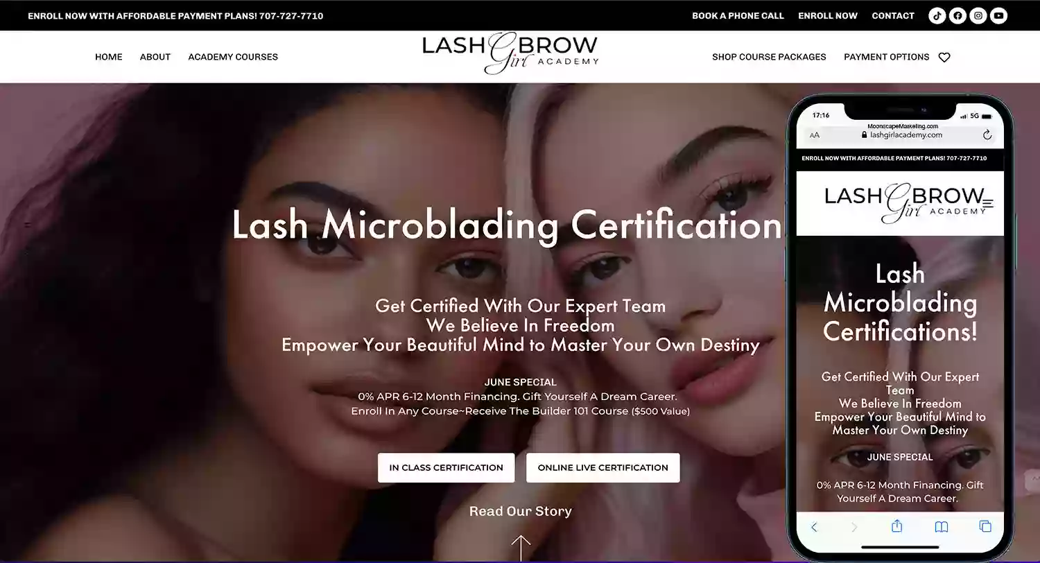 Lash & Brow Girl Academy USA Certification Training