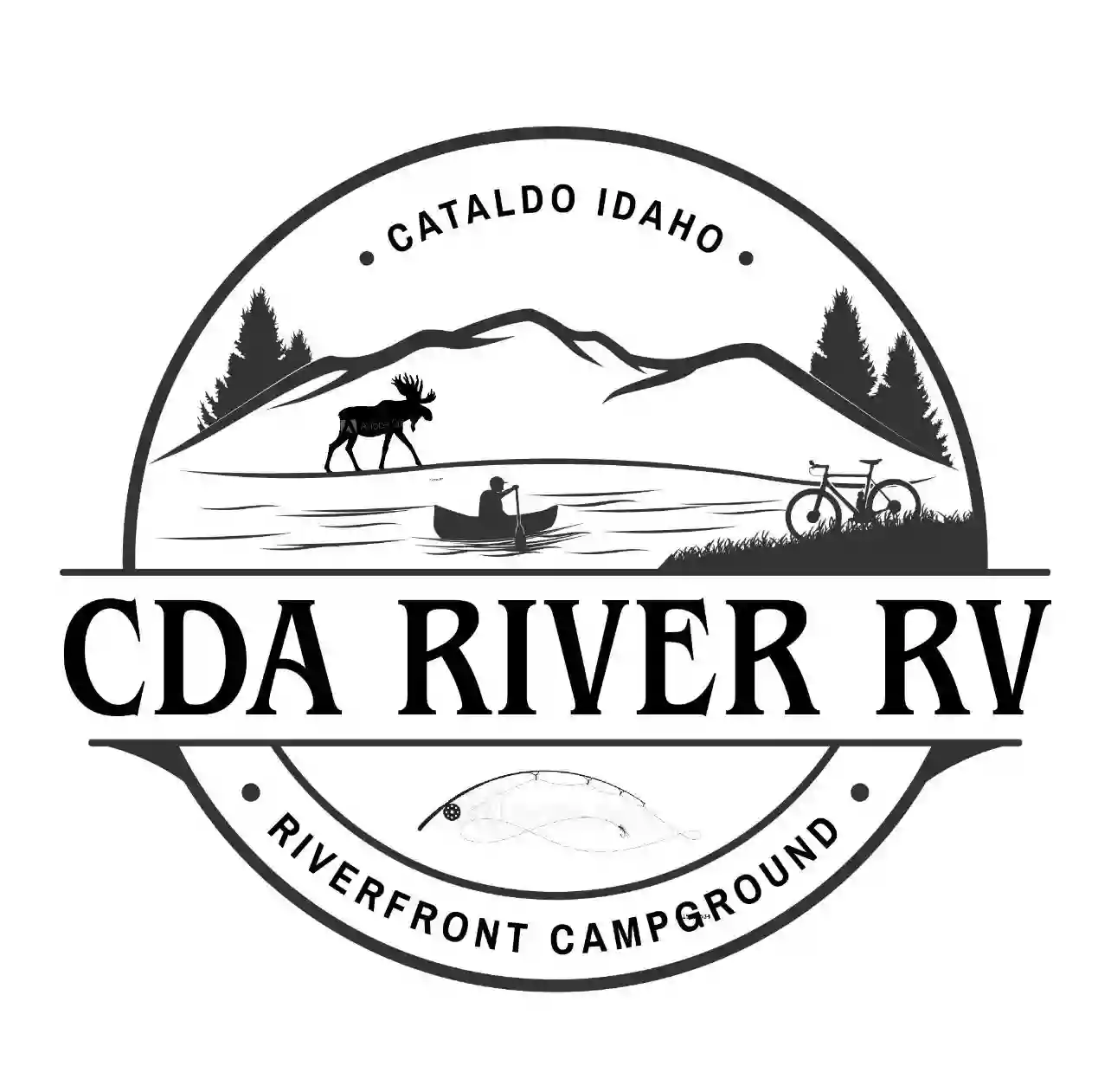 CDA River RV, Riverfront Campground