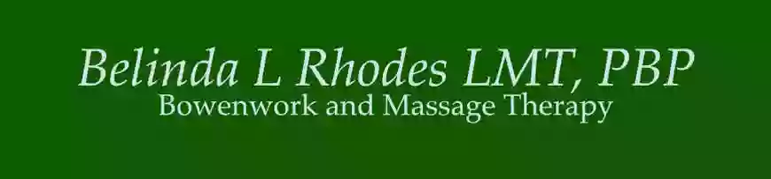 Belinda L Rhodes LMT, PBP Professional Bowenwork Practitioner