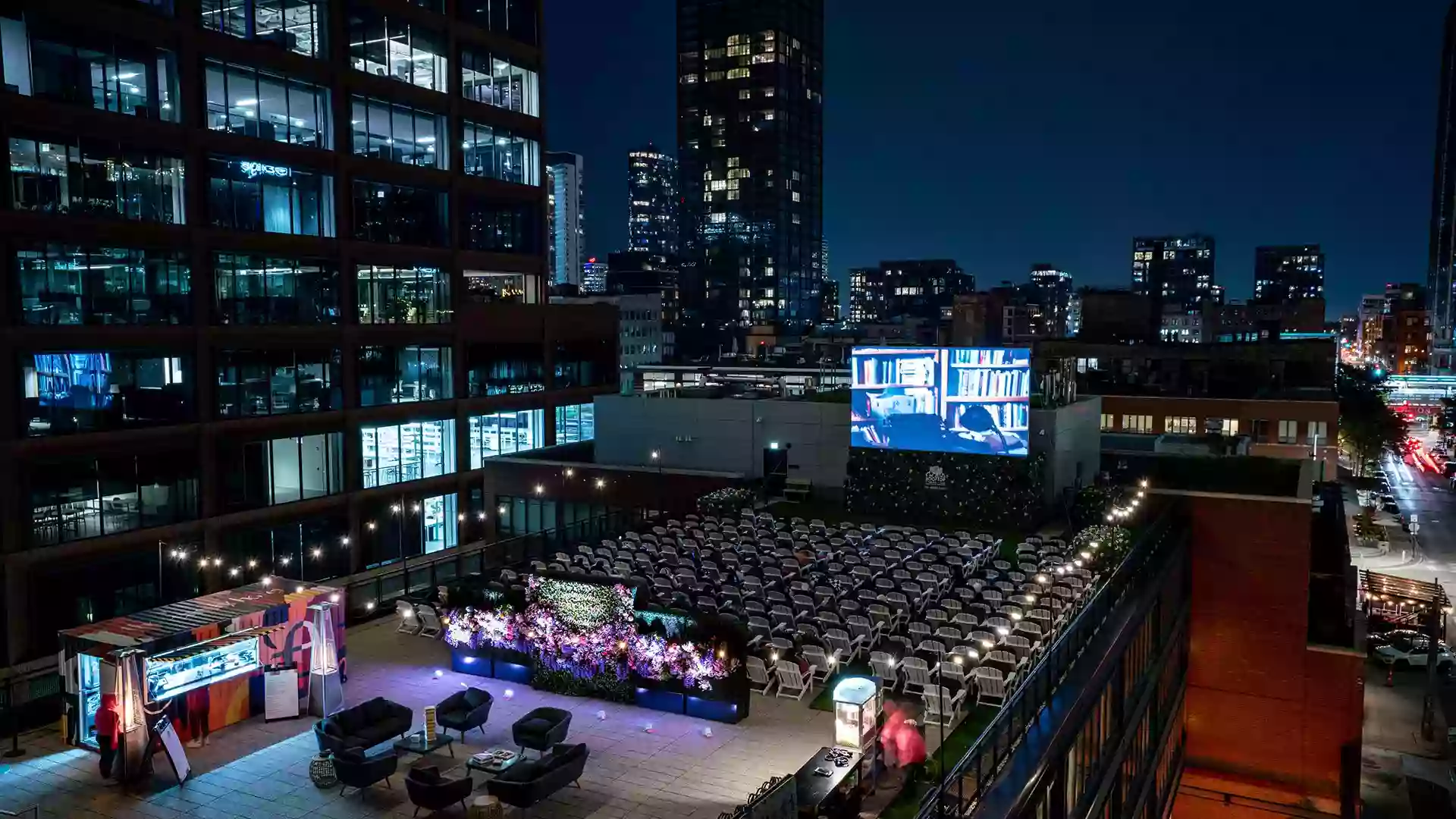 Rooftop Cinema Club Fulton Market