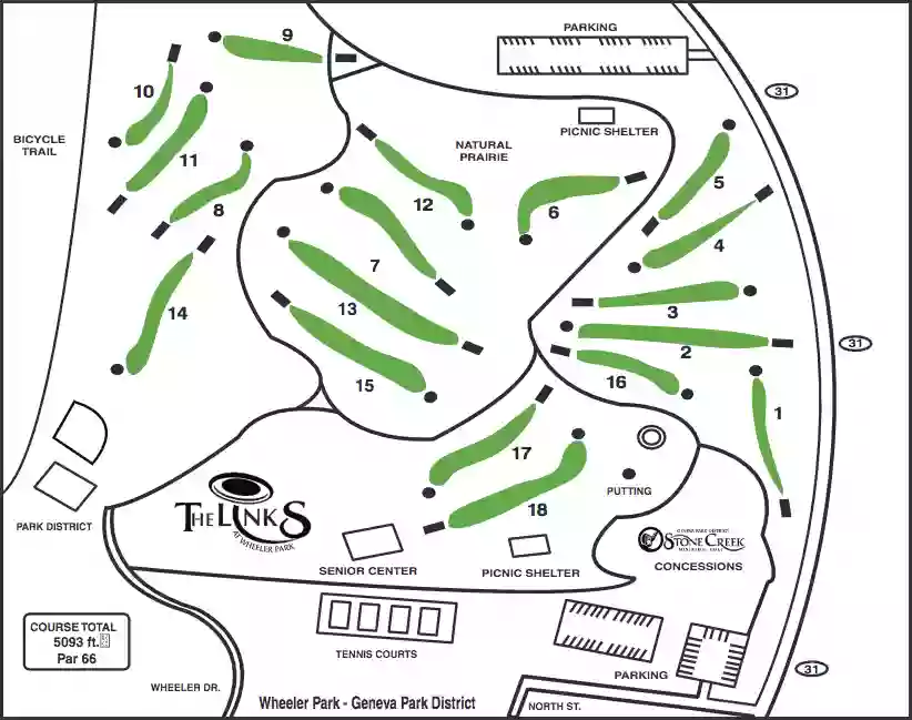 Geneva Park District Disc Golf Course
