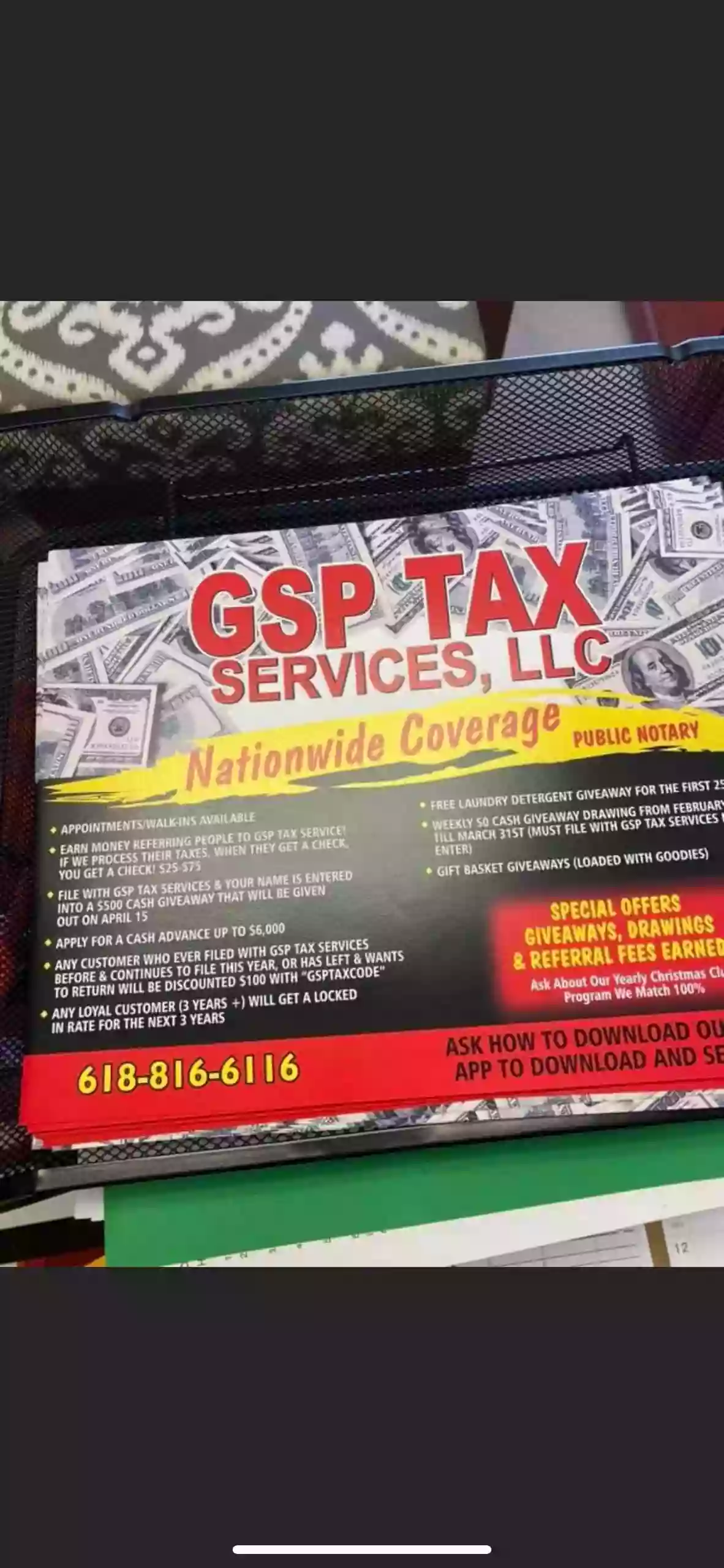 GSP MANAGEMENT & TAX SERVICES LLC