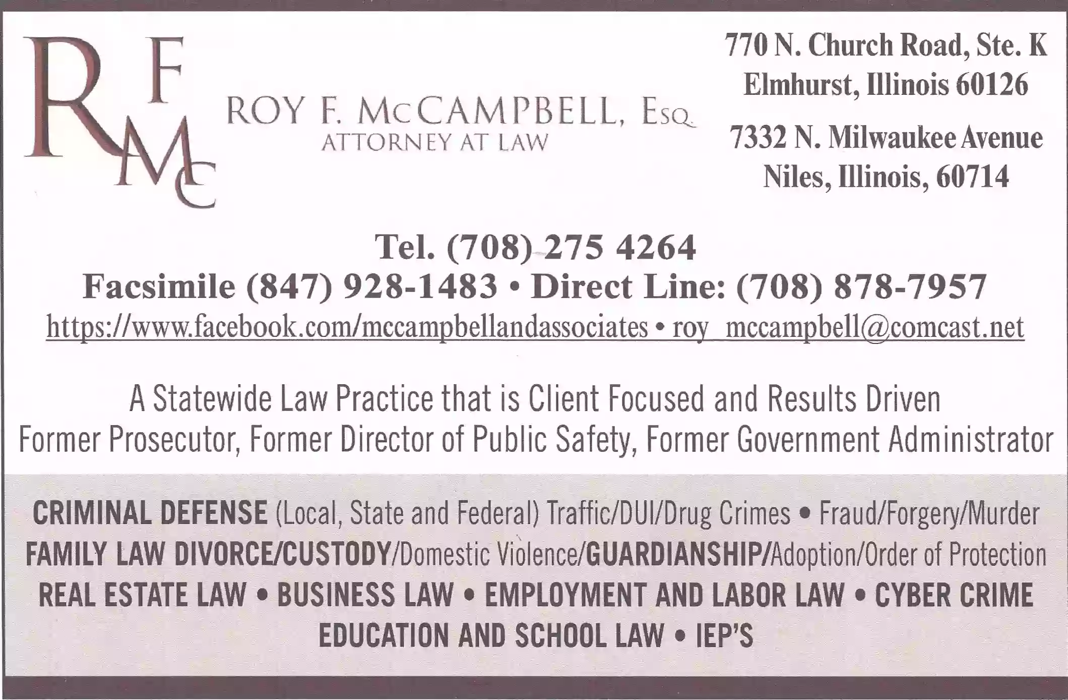 Law Offices of Roy F. McCampbell