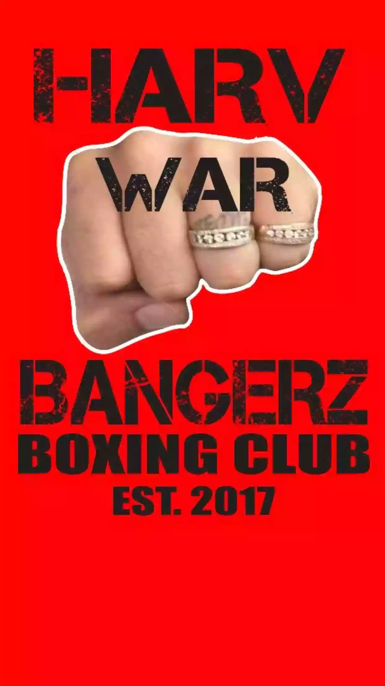 Harv War Bangerz Boxing club NFP North chapter