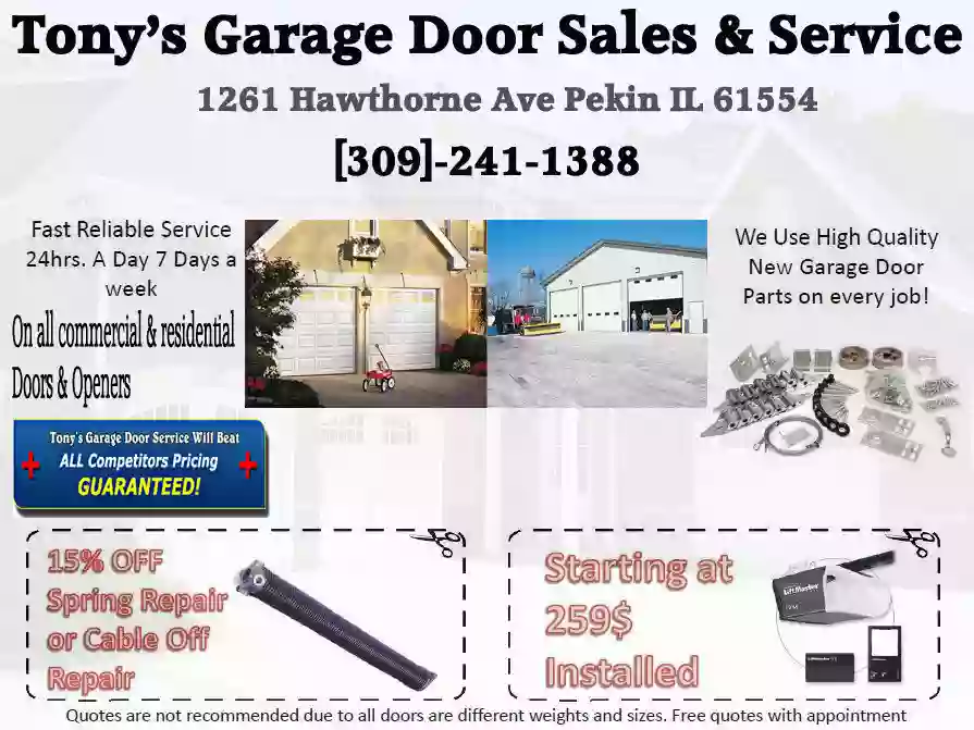 Tony's Garage Doors Service