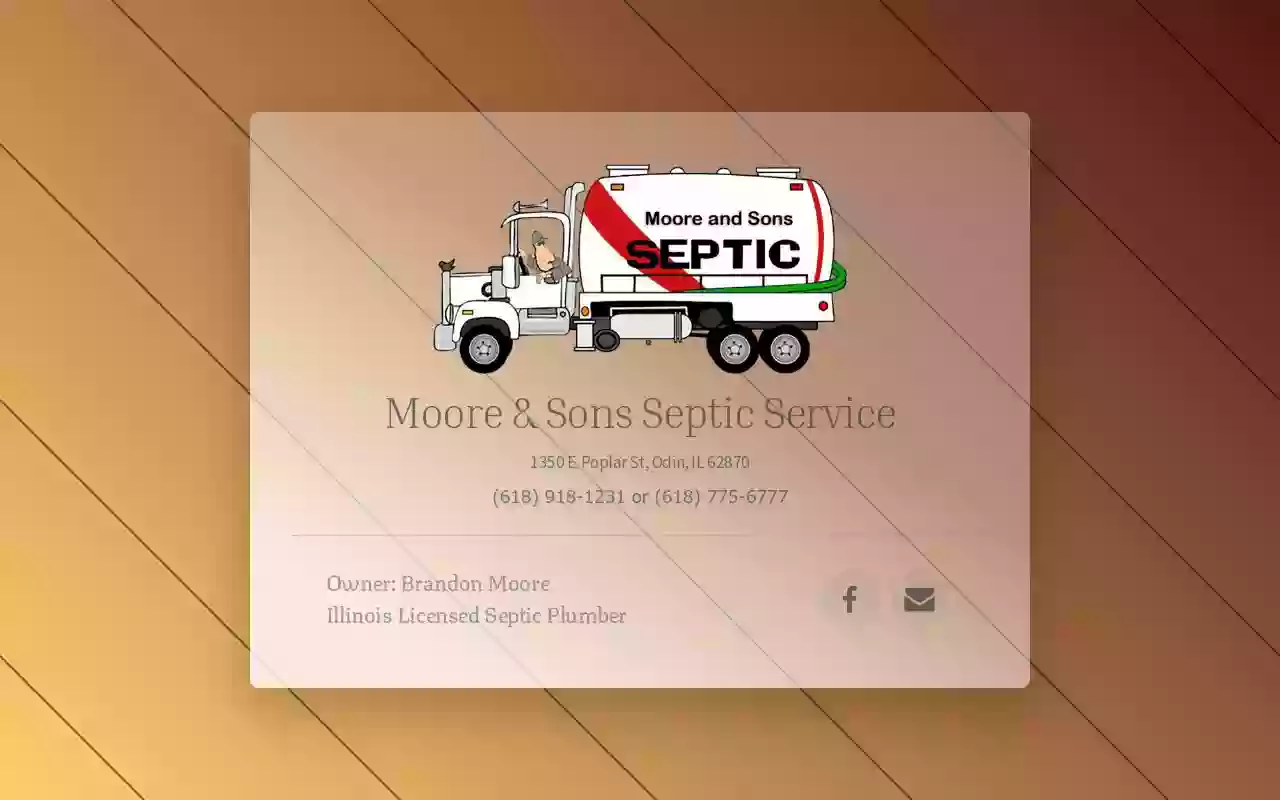 Moore & Sons Septic Services