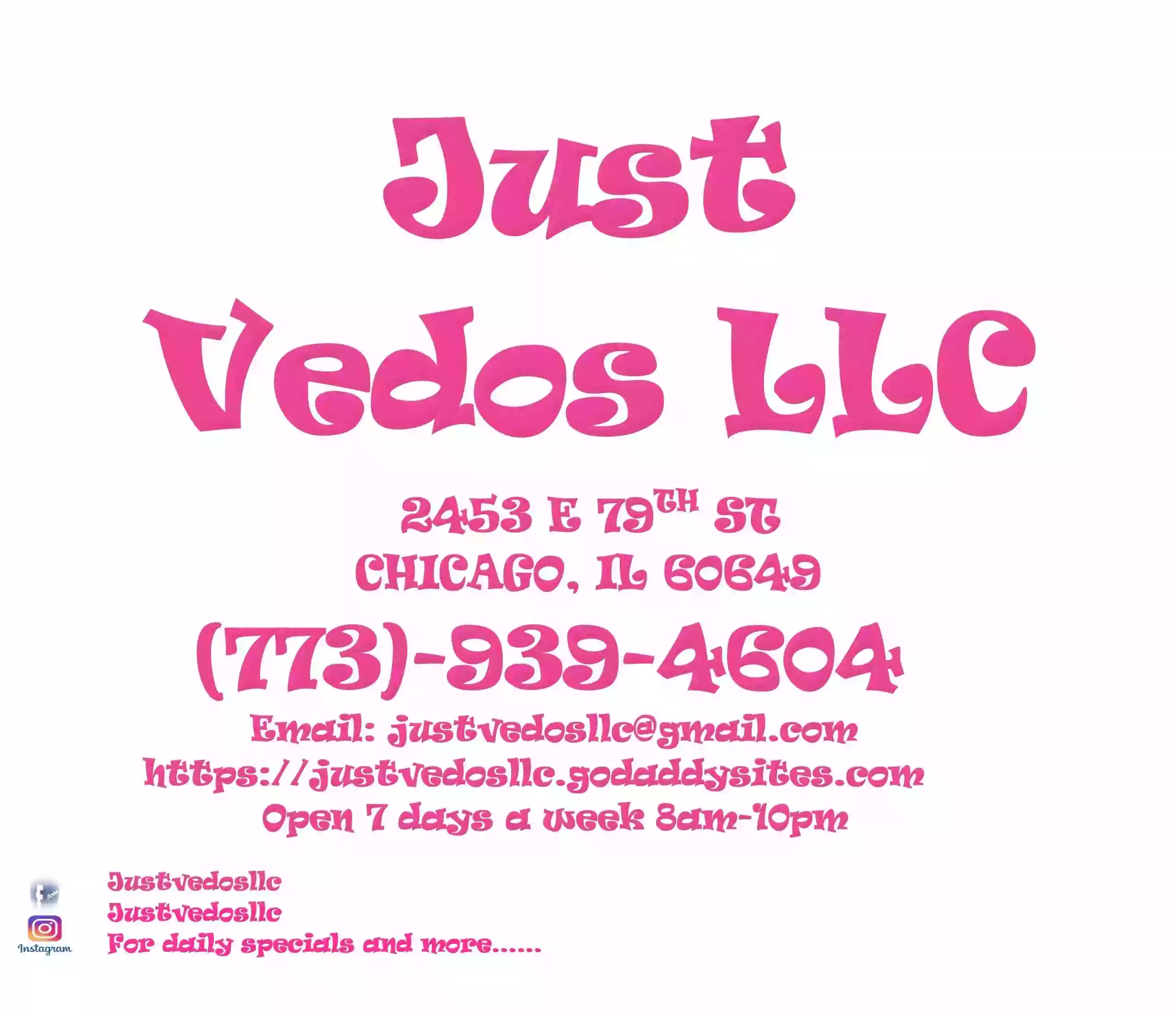 Just Vedos LLC