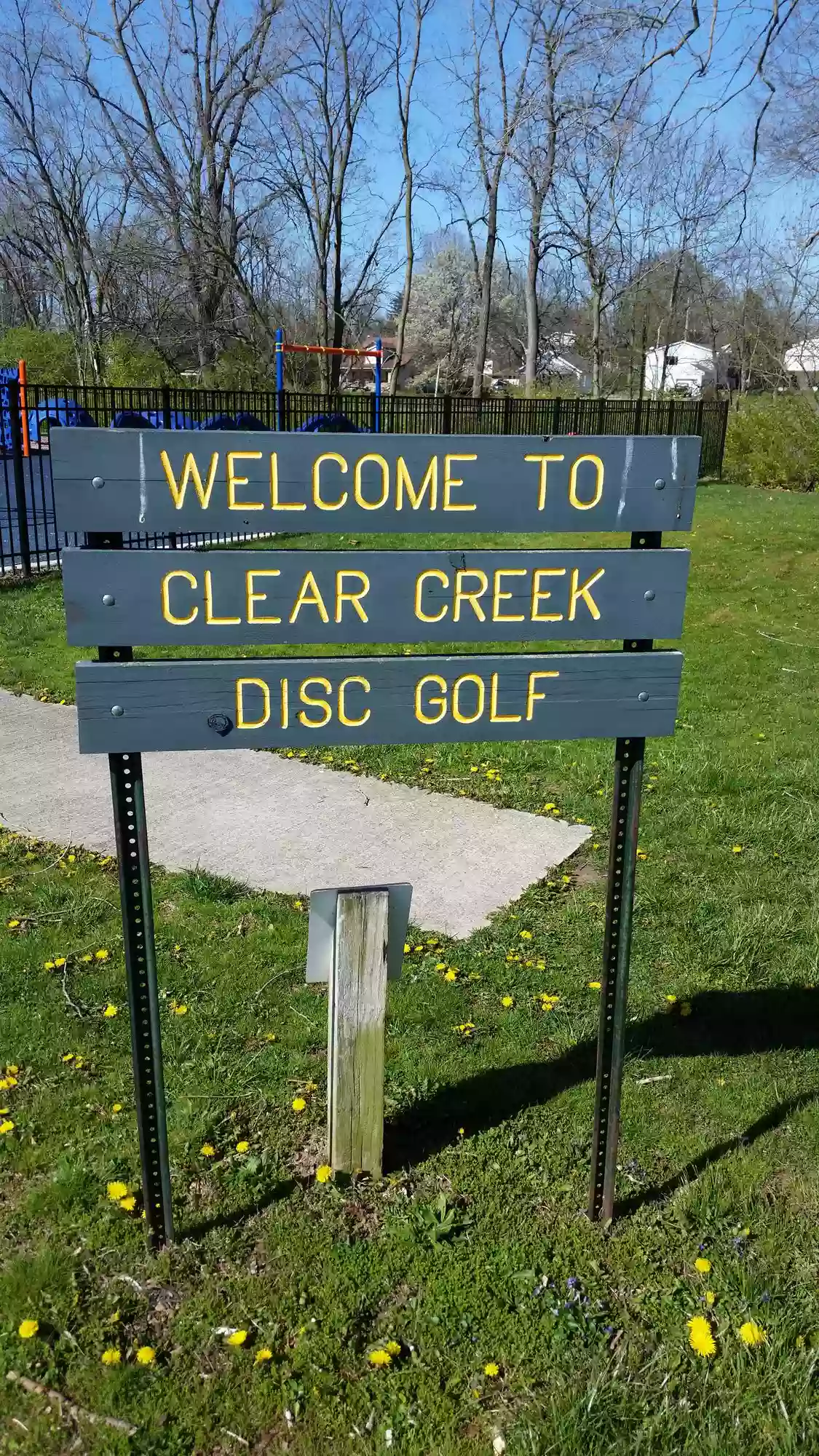 Clear Creek Park Disc Golf Course