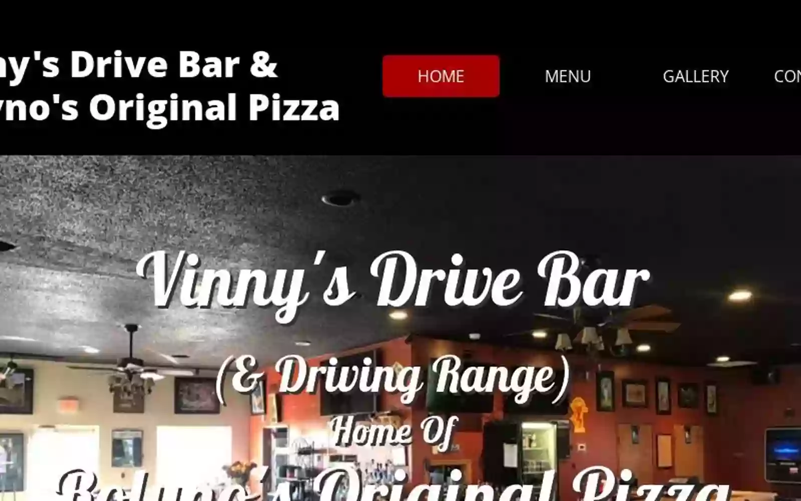 Rolyno's Original Pizza @ Vinny's Drive Bar