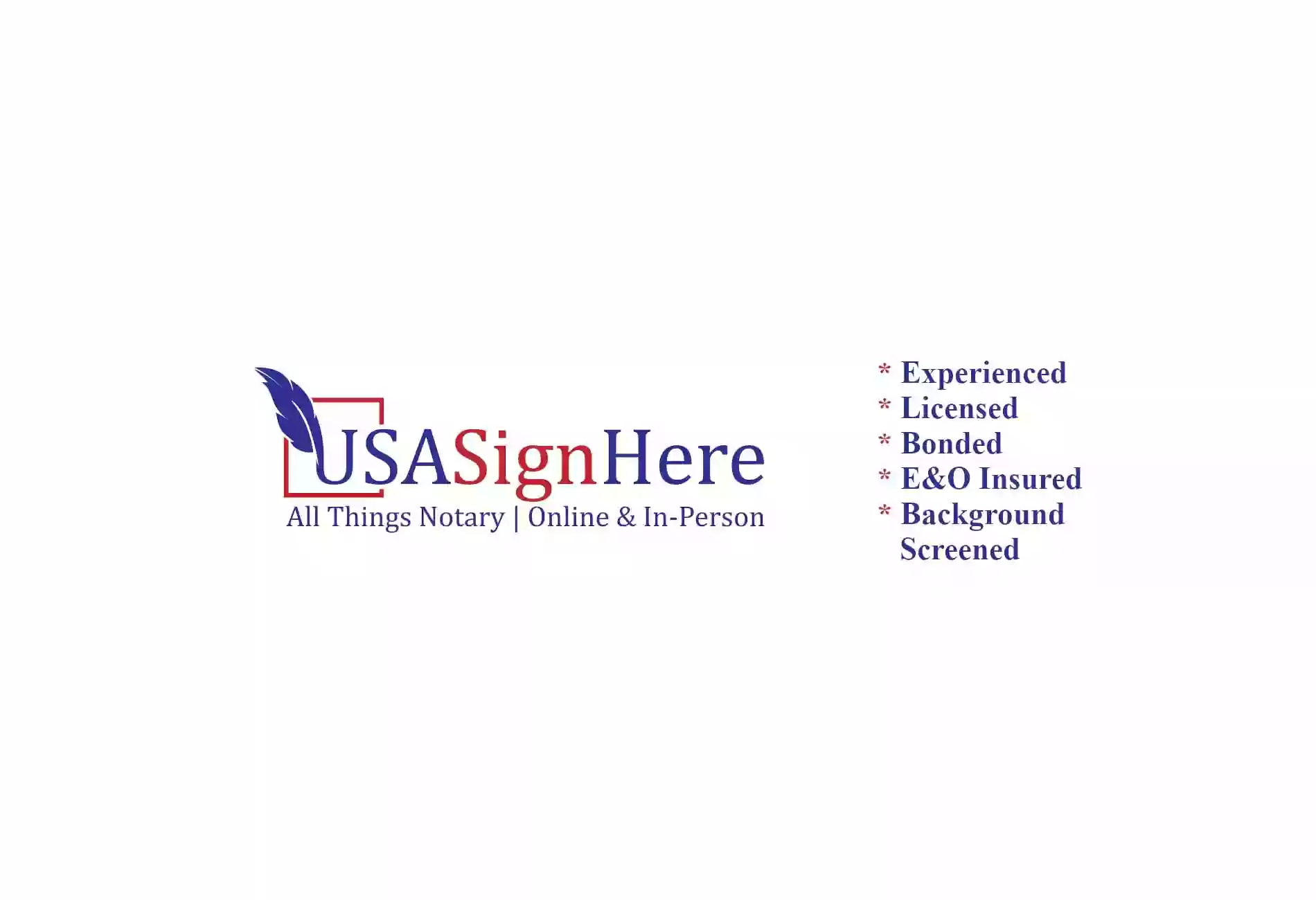 USA Sign Here