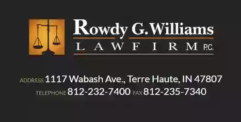 Rowdy G. Williams Law Firm P.C.