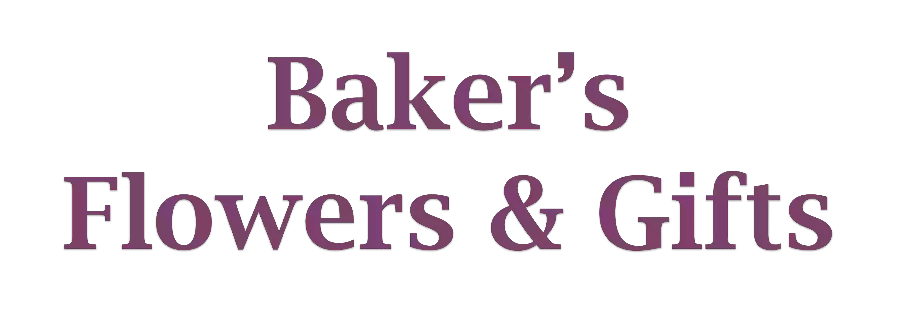 Baker's Flowers & Gifts