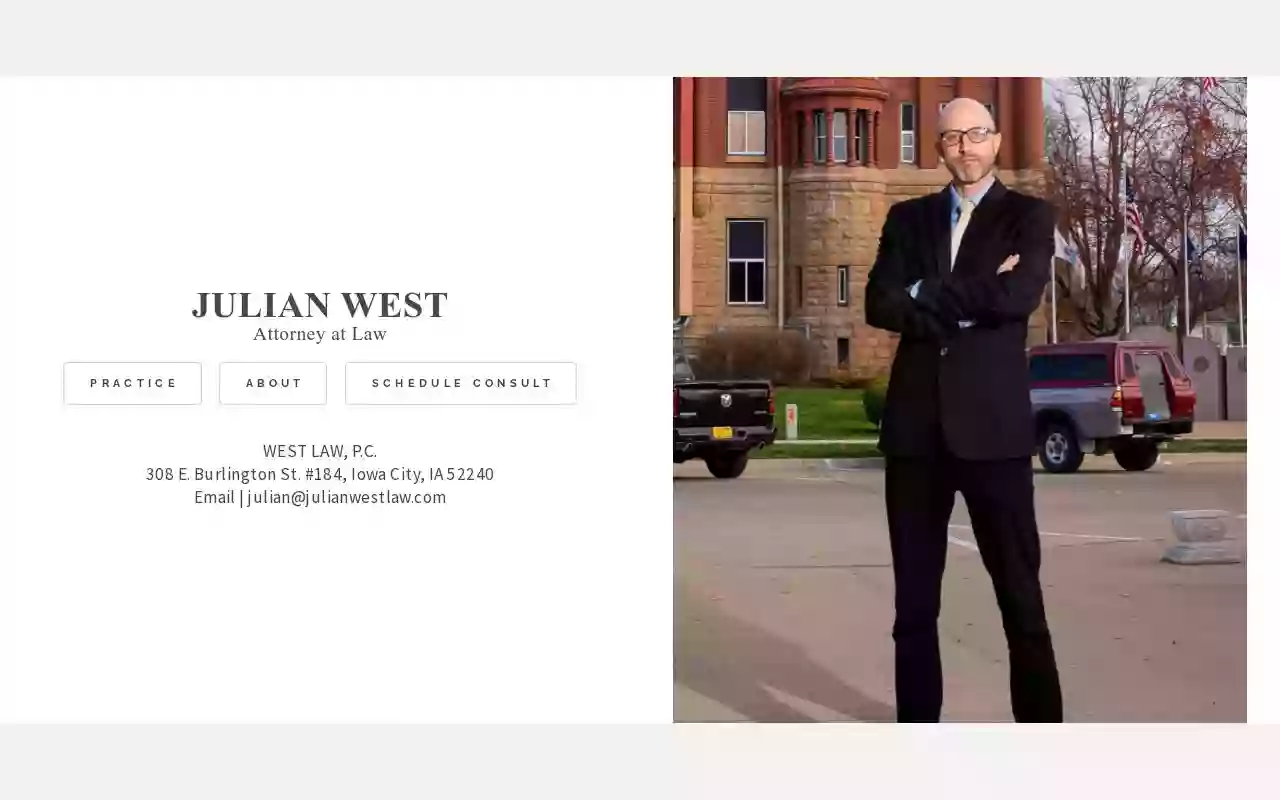 Julian West, Attorney at Law