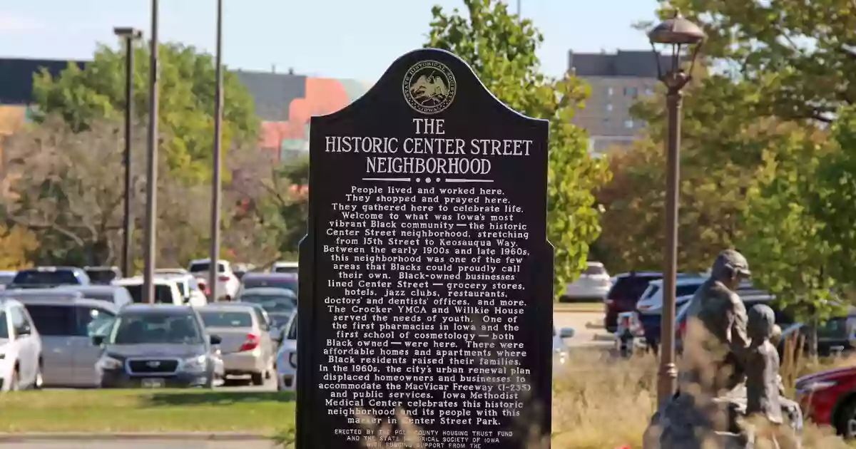 Center Street Neighborhood Historical Marker