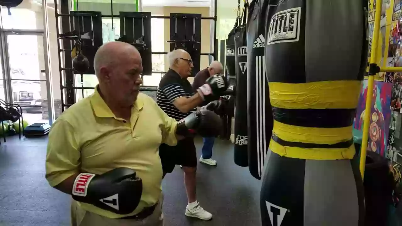 Rock Steady Boxing of Johnson County Parkinson's Exercise Specialists.