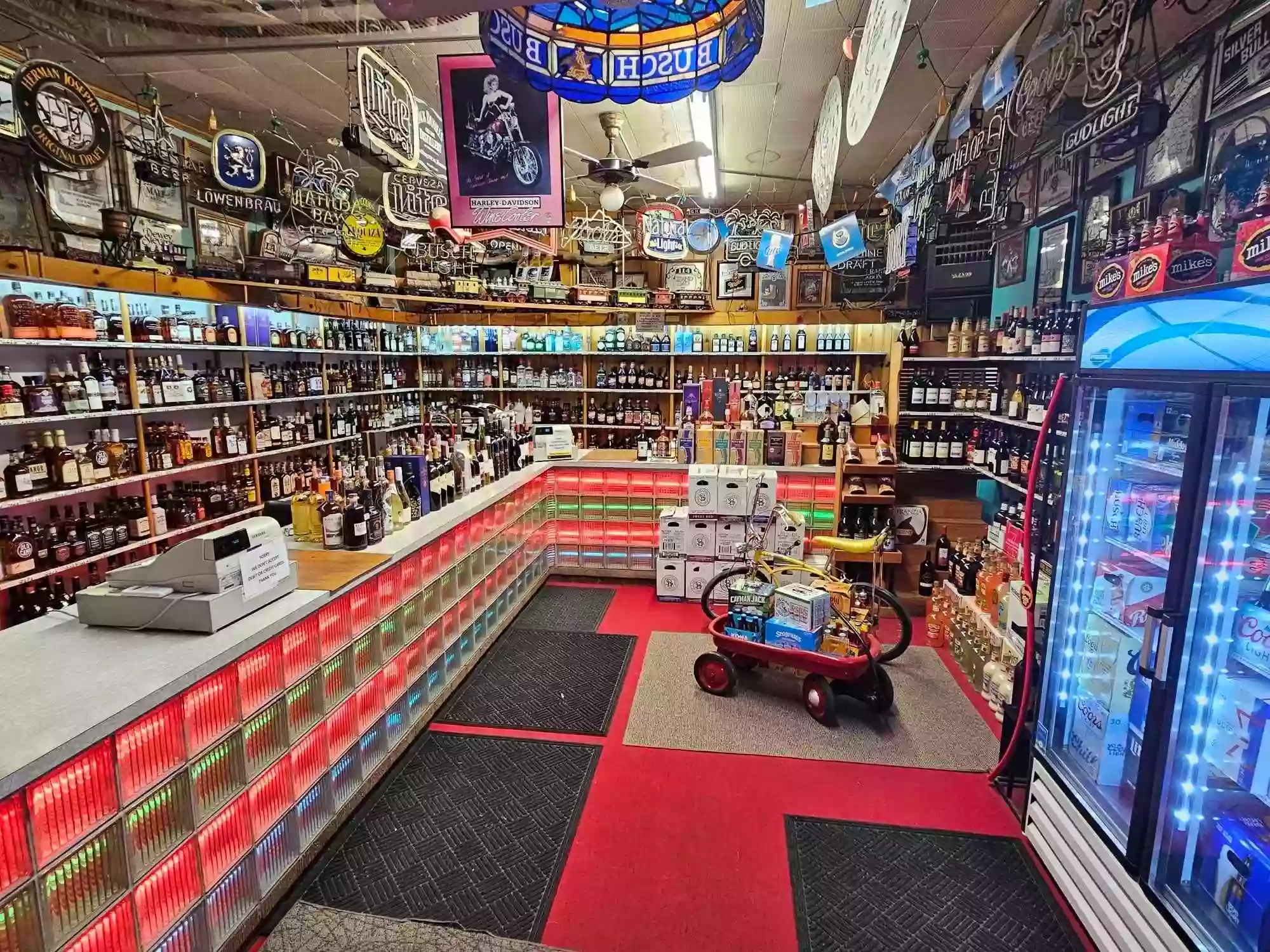 Garrett's Liquor store