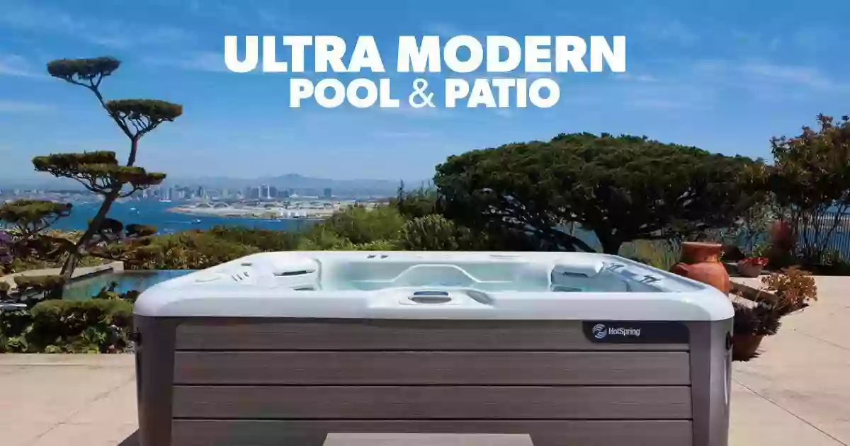 Ultra Modern Pool and Patio - West