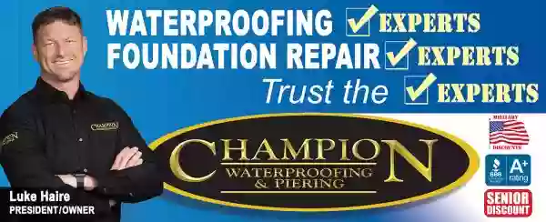 Champion Waterproofing and Piering