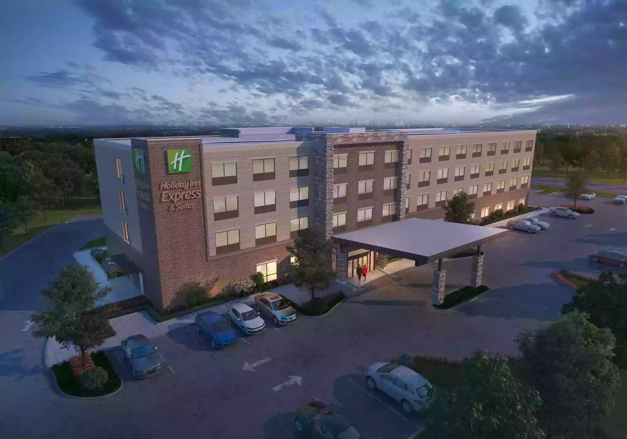 Holiday Inn Express & Suites Cincinnati Airport Parking