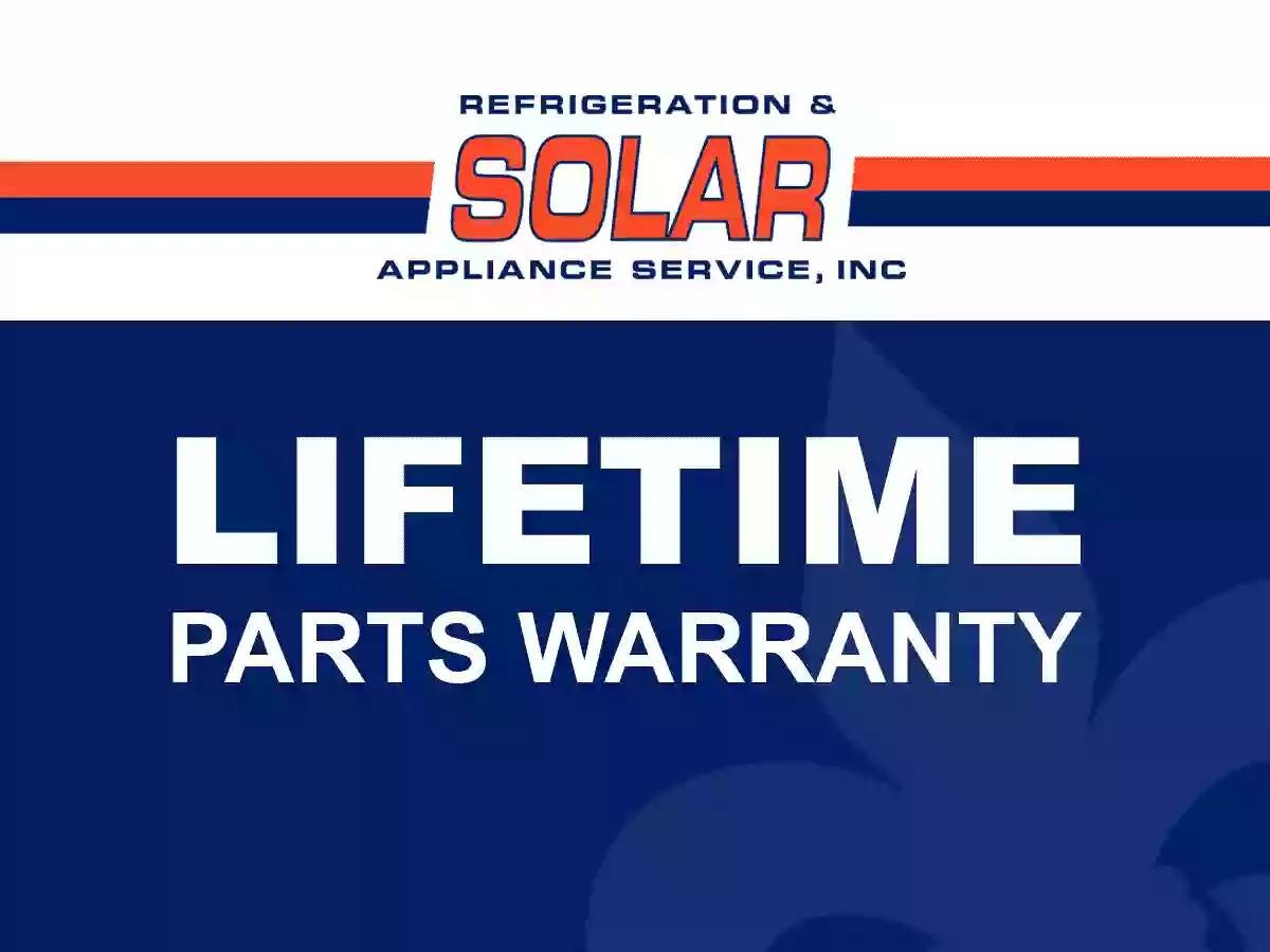 Solar Refrigeration & Appliance Service Inc