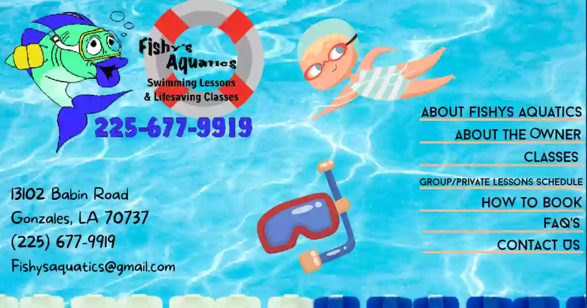 Fishys Aquatics Swimming Lessons