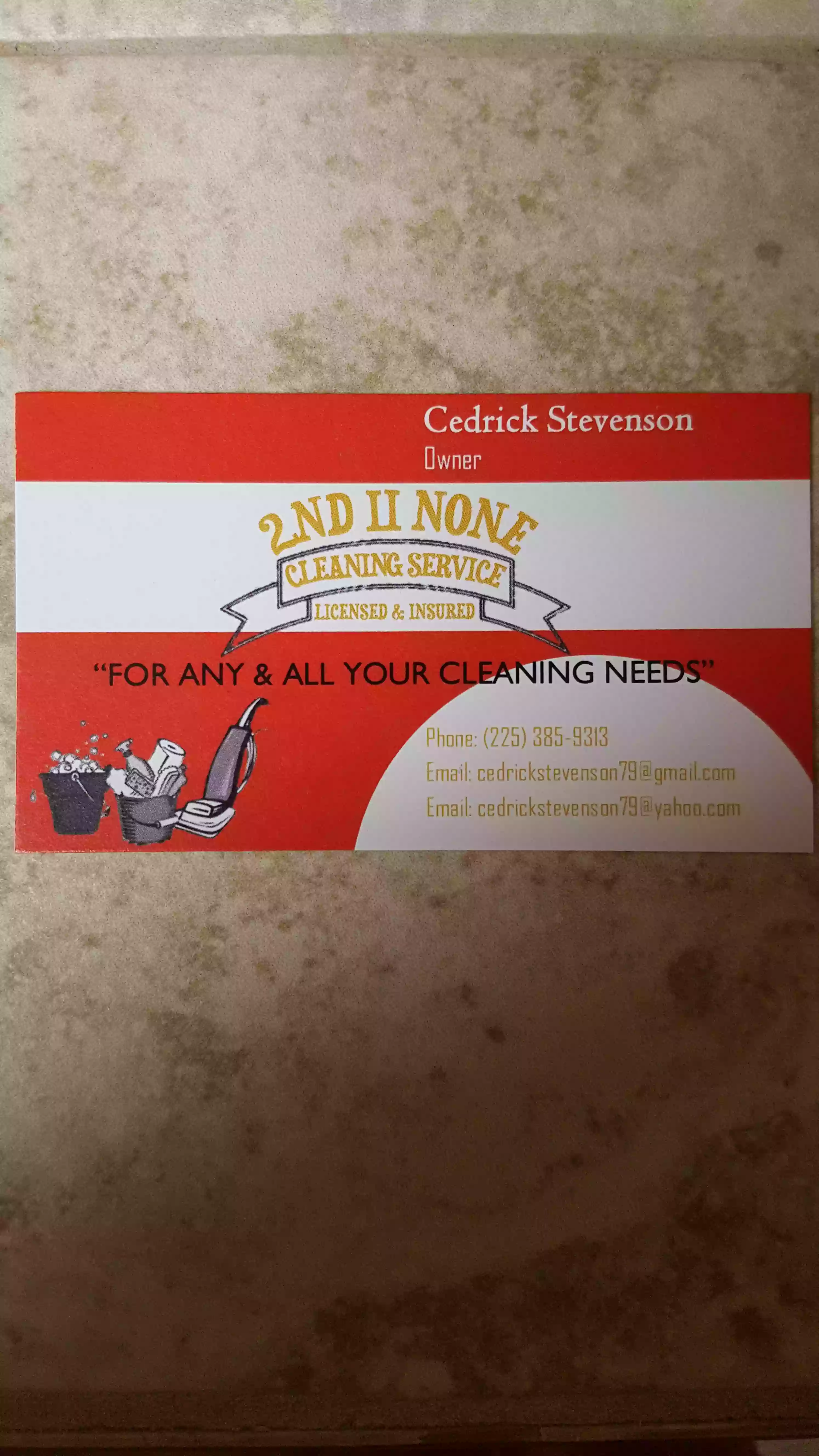 2nd to None Cleaning Services