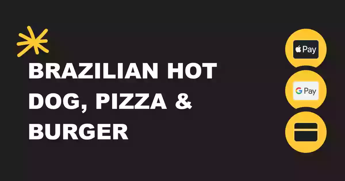 Brazilian Hotdog pizza & Burger
