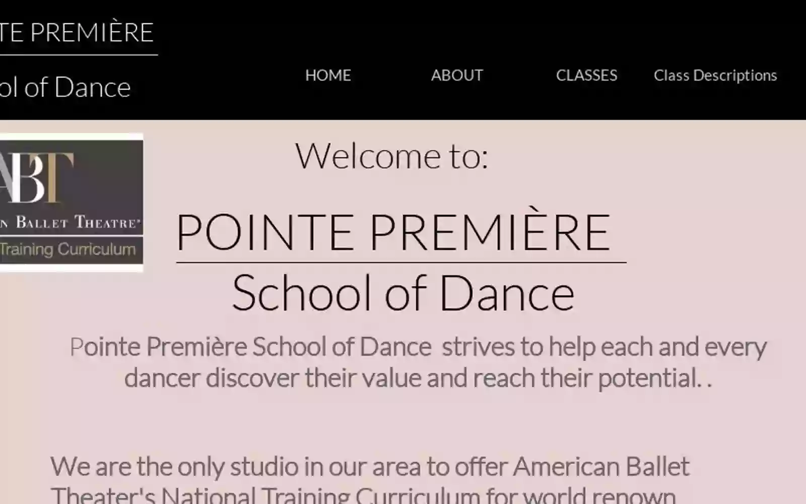 Pointe Premiere School of Dance