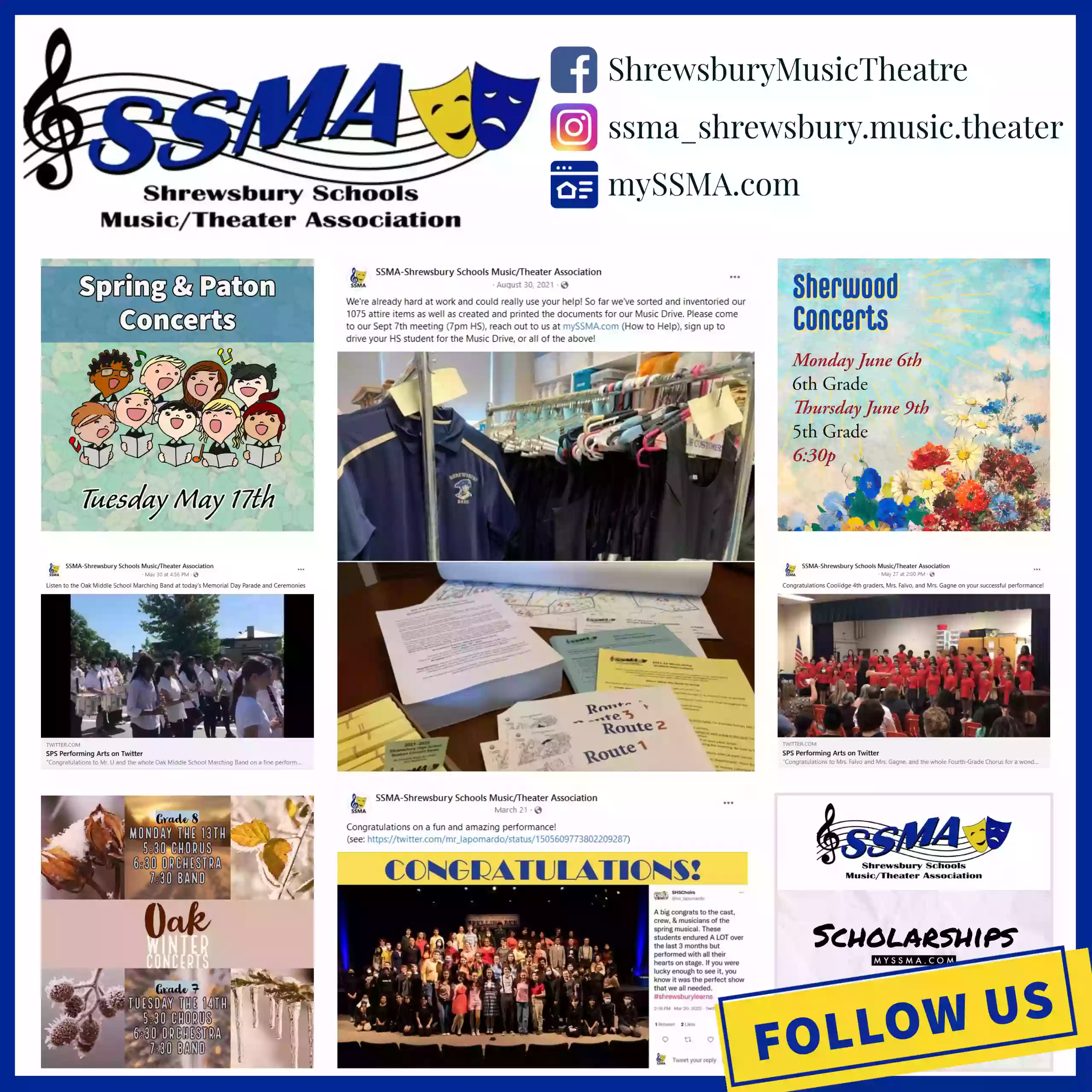 SSMA - Shrewsbury Schools Music/Theater Assoc.