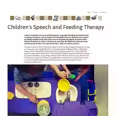 Children’s Speech & Feeding Therapy