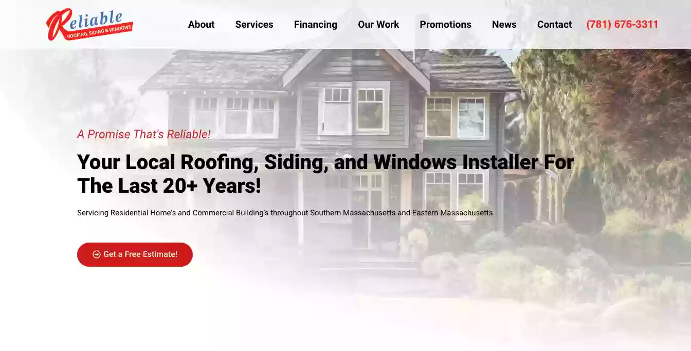 Reliable Roofing, Siding & Windows