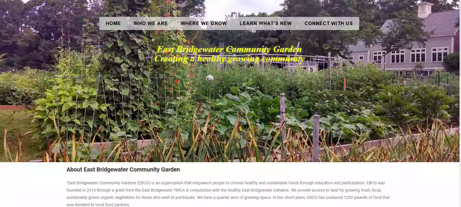 East Bridgewater Community Gardens