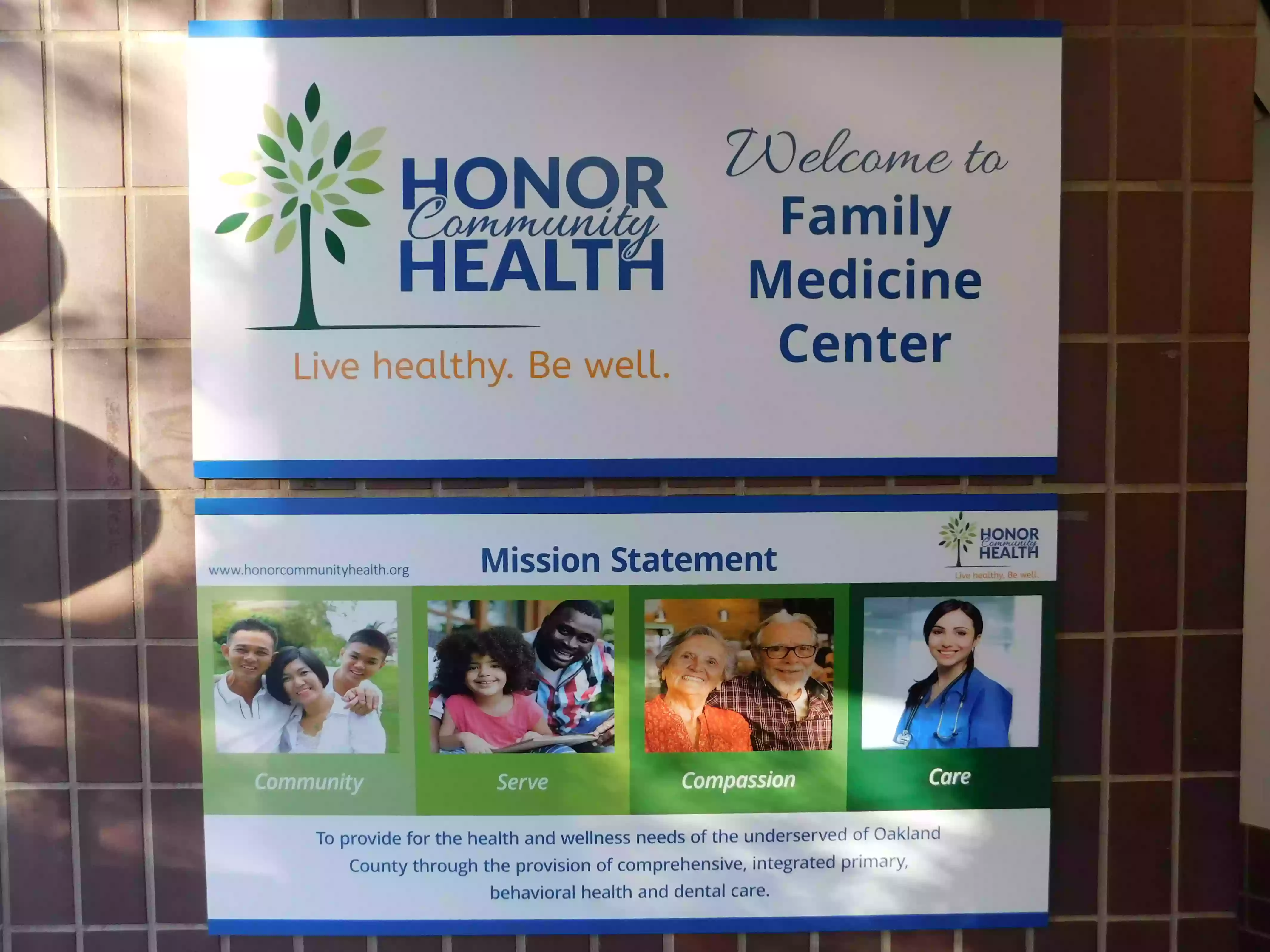 Honor Community Health Family Medicine Center