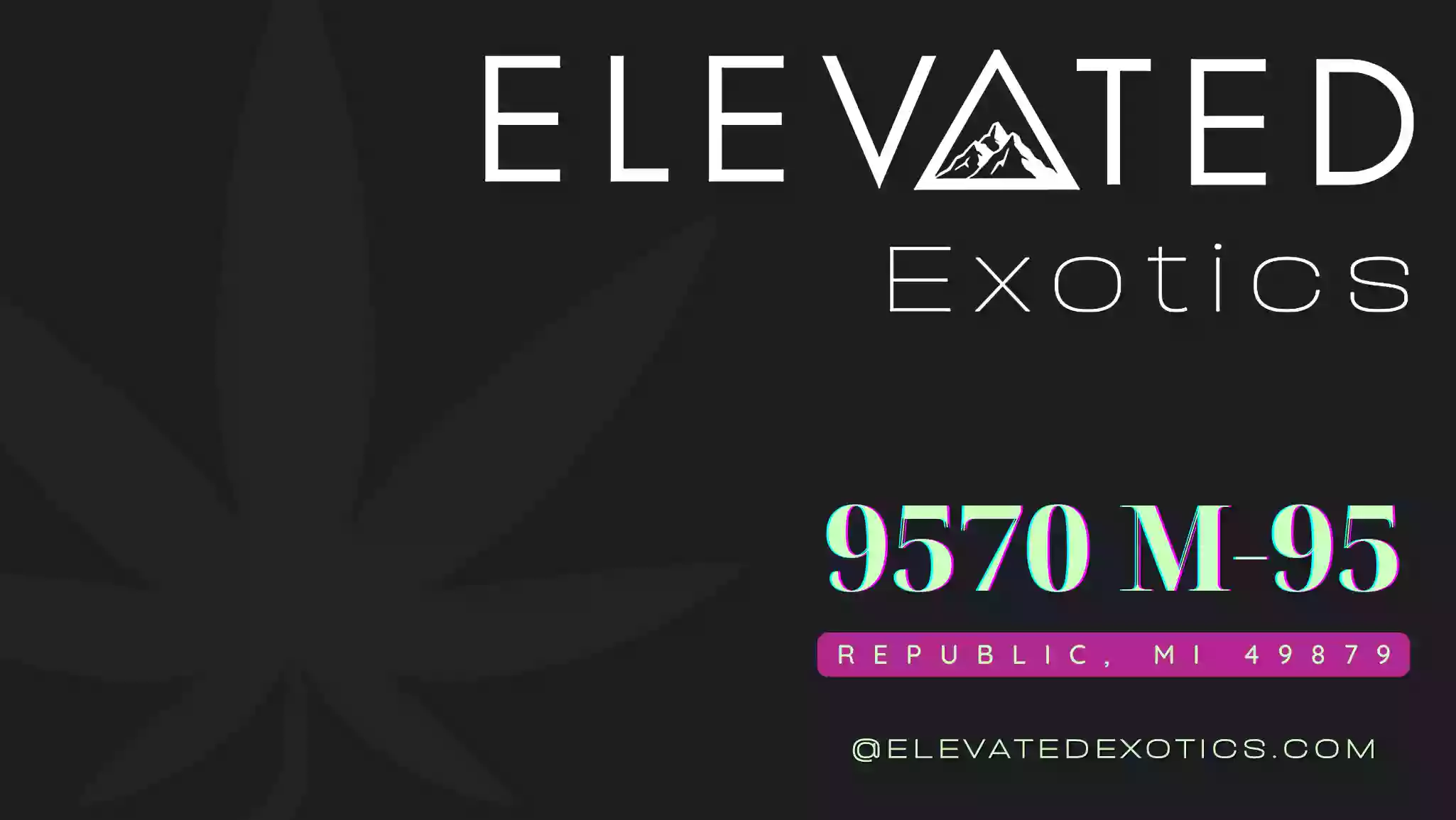 Elevated Exotics Republic Recreational Cannabis Dispensary