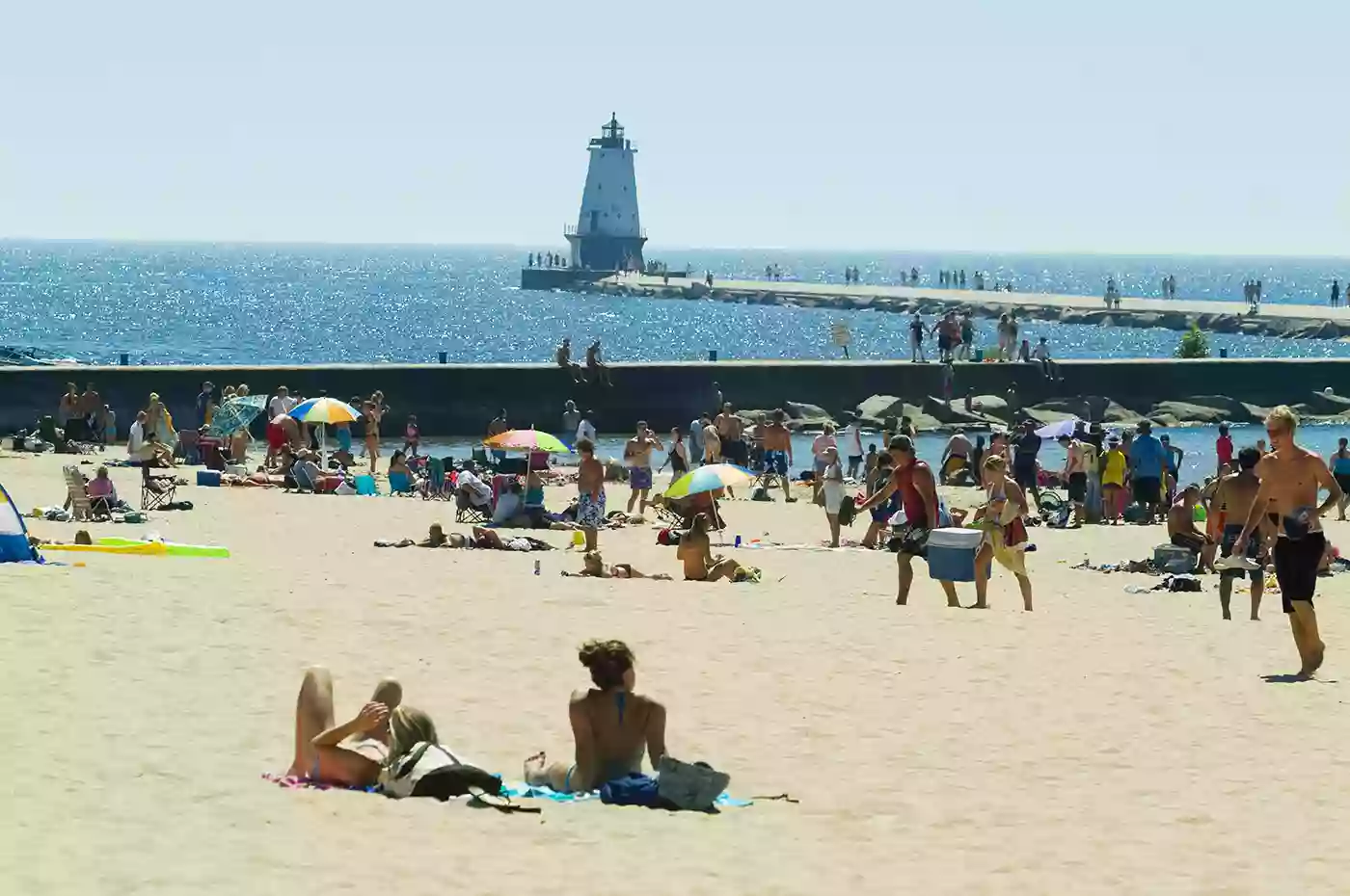 Ludington North Breakwater Light