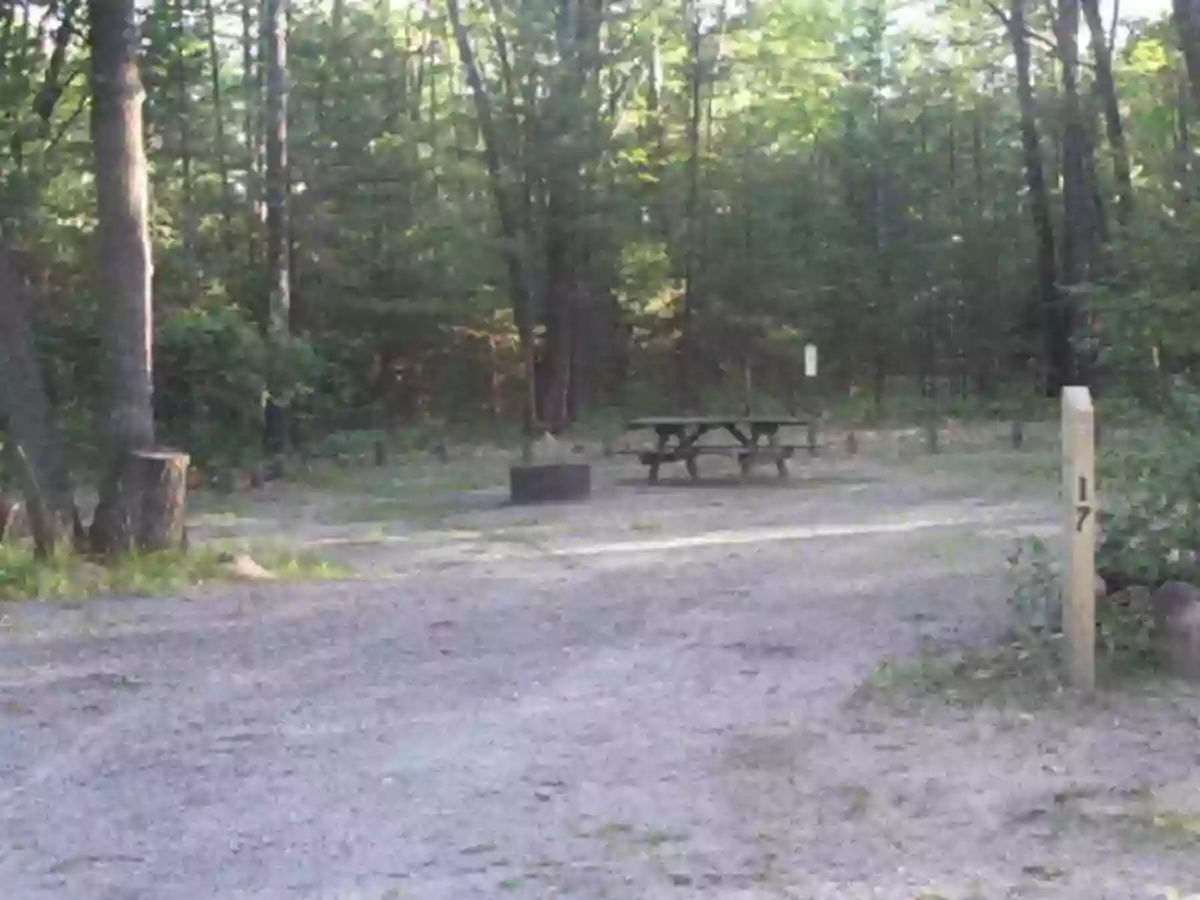 Jackson Lake State Forest Campground