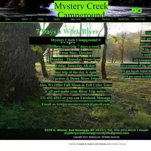 Mystery Creek Campground
